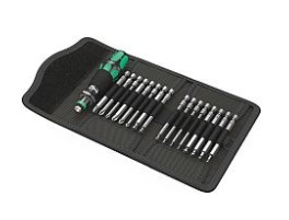 KRAFTFORM BITSET KOMPACT 60 KK 1 17-PIECE IN ROLLING BAG