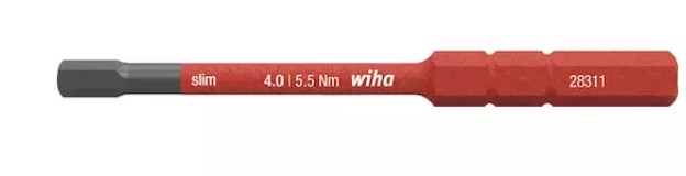 WIHA SLIMBIT ELECTRIC INBUS 4mm 37225