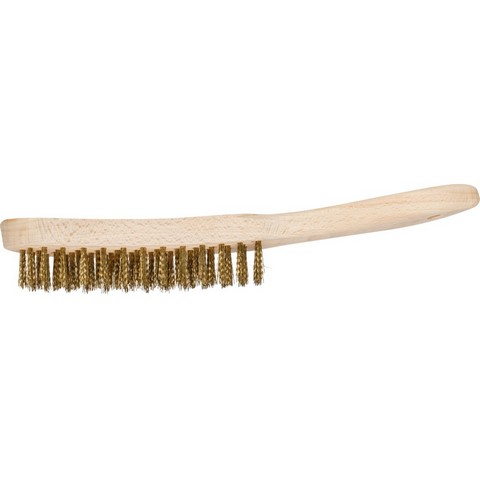 4-ROW BRASS HANDBRUSH