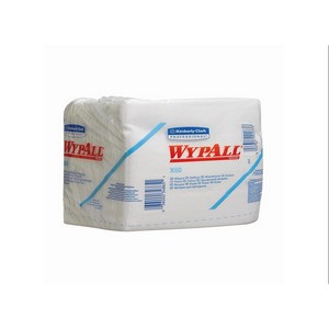 PAK WYPALL X60 DOEKEN 30,5X31CM 6034 WIT - 1/4 GEVOUWEN - KIMBERLY CLARK