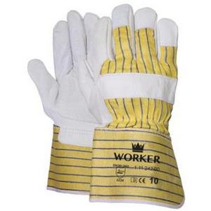 PR.HANDSCHOENEN NERFLEER WORKER MT10/11MET HANDPALM VERSTERKING
