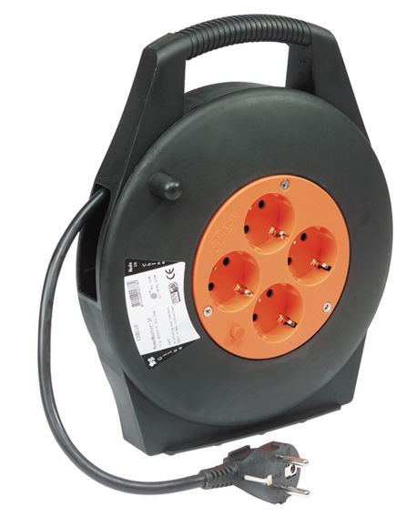 KABELHASPEL 15M 3x1,5mm² HO5VV-F 