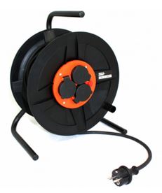 CABLE REEL BM-300 25MTR 3X1.5mm² WITH VALVE COVER
