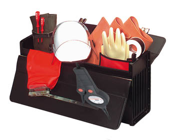 CASE 690X200X340  730001 FILLED CABLE MOUNTING SET