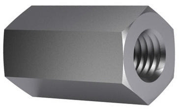 VERBINDINGSMOER ZESK. RVS A4  M10X30 3xD 