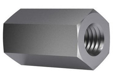 CONNECTING NUT SIX. Stainless steel A1  M5X15 3xD