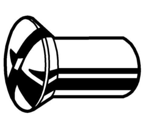 SLEEVE NUT STAINLESS STEEL A1 M5X9X15