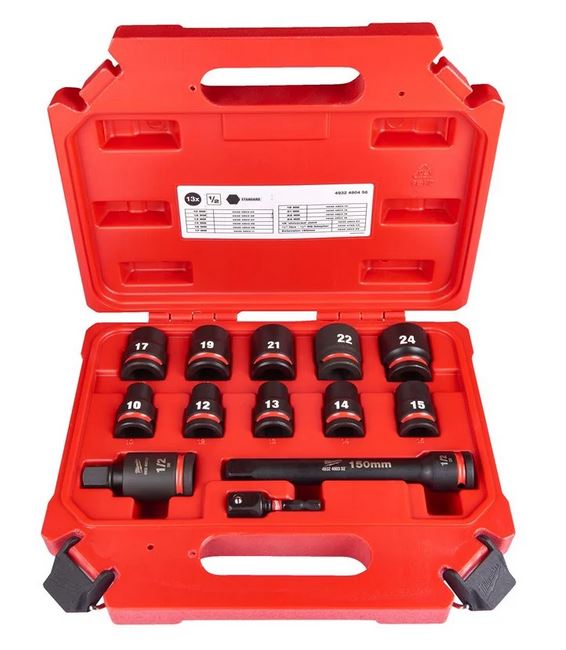 SLAGDOPPENSET STD-13PC + KOFFER 