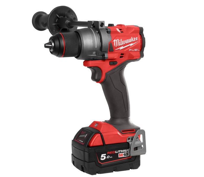 BOORSCHROEFMACHINE 18V M18 FDD3-502X INCL. LADER + 2x ACCU 18V 5.0Ah Li-ion