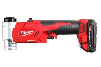 MILWAUKEE PONSMACHINE M18 HKP-201CA 18V +KOFFER +MATRIJS M16,20,25,32 EN 40