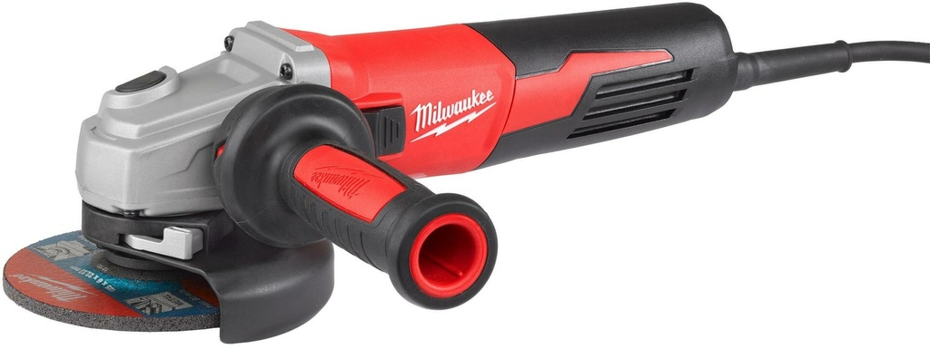 MILWAUKEE AGV 13-125 XE HAAKSESLIJPER MET AVS EN SCHUIFSCHAKELAAR 125mm 1250W 230V 4933451218