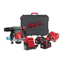 MILWAUKEE BOORHAMER M18 ONEFHPX DEL-552C + 2 ACCU'S + LADER EN KOFFER