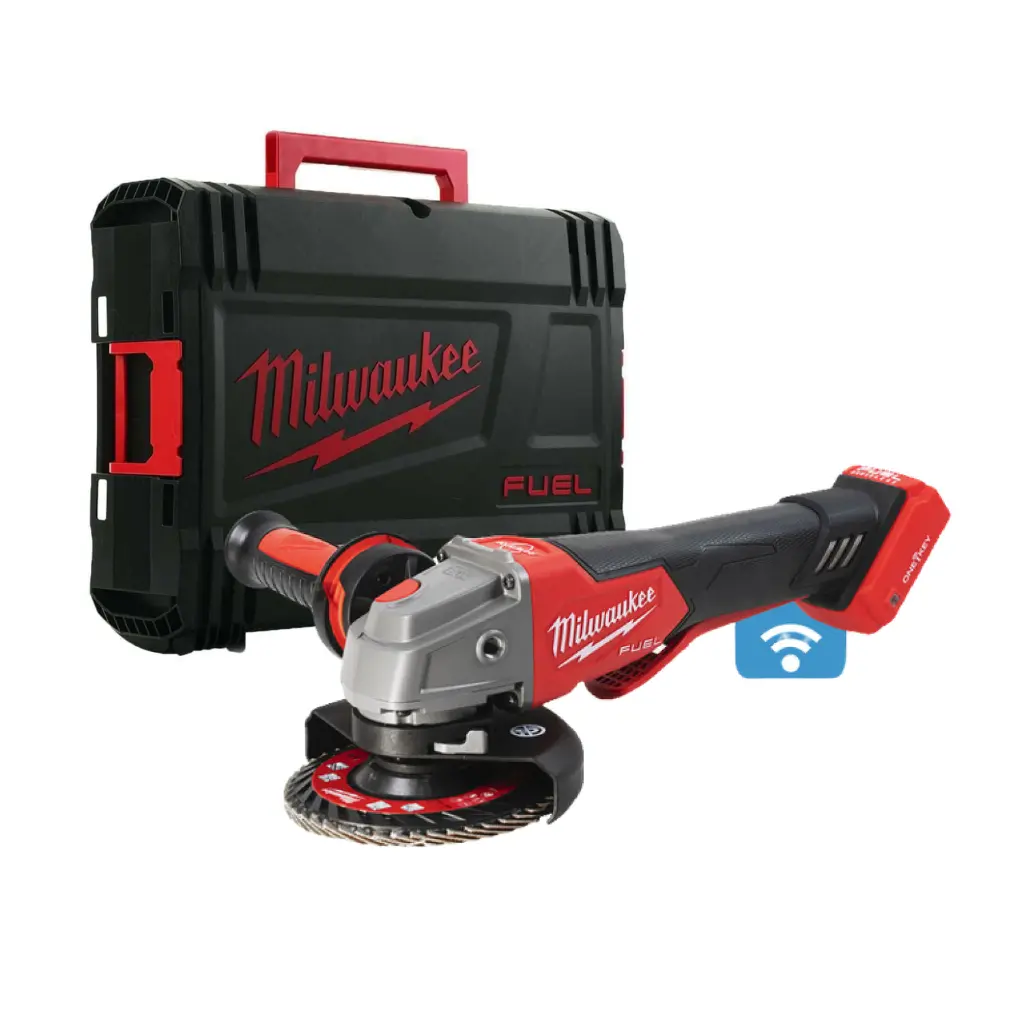 CORDLESS ANGLE GRINDER M18 ONEFSAG125XPDB-0X SOLO EXCL. BATTERIES AND CHARGER WITH BRAKE