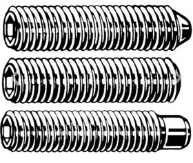 ASSORTMENT BOX OF SETTING SCREWS S542