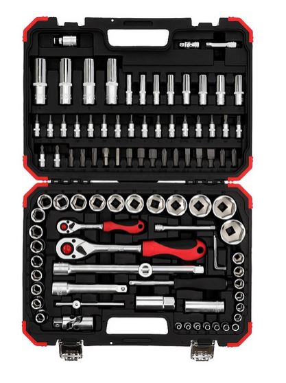 SOCKET WRENCH SET 1/4"+ 1/2" 232-PIECE R46003232, 3300185 *A*