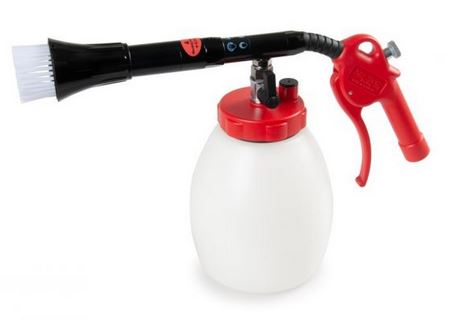 PNEUM. REINIGINGSPISTOOL ROTEREND JWL 1,2LTR 6,3 BAR 1/4"