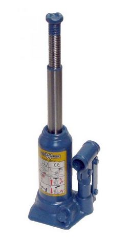 POT JACK 2-TON DOUBLE CYLINDER S=207mm WEBER