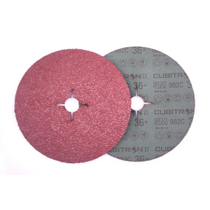 FIBER DISC 987C 127X22 P80 CUBITRON-II SEE NO. 001001710