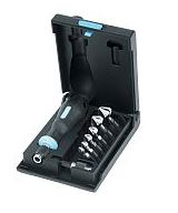 COUNTERSINKING MILLING SET + HANDLE 6.3-20.5mm 8-PIECE HSS 1/4" QC-3