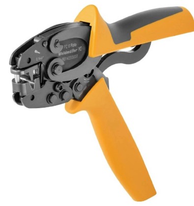 WEIDMULLER CRIMPING PLIERS PZ6 ROTO CHERRY END SHELVES 0.14-6mm2