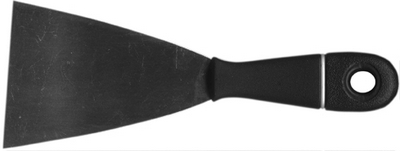 PLAMUURMES RVS 2cm m. KUNSTSTOF HEFT 