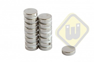 MAGNEET NEODYMIUM Ø 14 X 4mm 