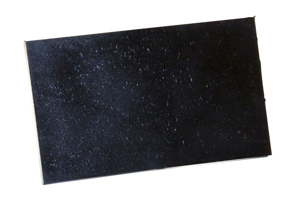 PLAMUURRUBBER ZWART 60X100 (afname p/12st)