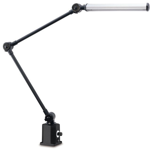 WERKLAMP MET LEDSTRIP 300mm WL20V230 230V MET MAGNEETVOET EN DIMBAAR