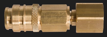 SNELKOPPELING 1/4"R + WARTEL 