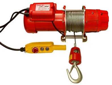 ELECTRISCHE HIJS- TREKLIER CP-300 230V VEILIGE WERKLAST 500KG