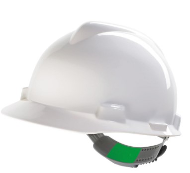 VEILIGHEIDSHELM MSA V-GUARD WIT PE