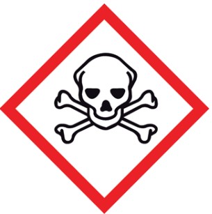 STICKER SHEET A 54 PCS TOXIC SUBSTANCES VINYL DIMENSIONS 15X15mm