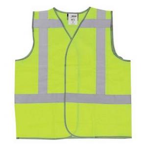 VERKEERSVEST RWS-NORM EN471 GEEL MET RWS STRIPING