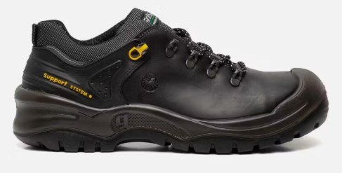 GRISPORT BLACK 801L S3 MAT 41 WORK SHOE WITH STEEL MIDSOLE