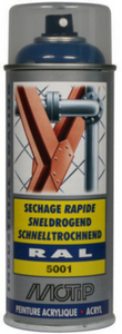 SPB a 400ml. KLEURLAK BLAUWGROEN RAL 5002