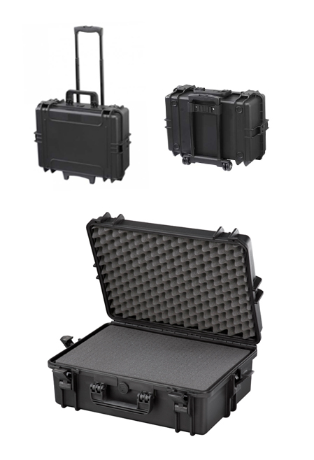 SUITCASE WITH TROLLEY MAX 505S WITH FOAM PICK 'N PLUG 2450550
