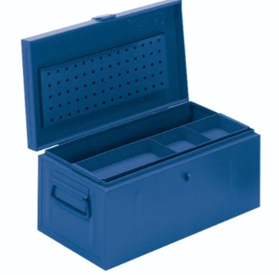 KOFFER BOTT U-700 AFM 690X360X310mm MET INZET KLEUR RAL5010 BLAUW