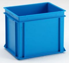 KUNSTSTOF BAK 400x300x320 3-205-0 BLAUW 30Ltr