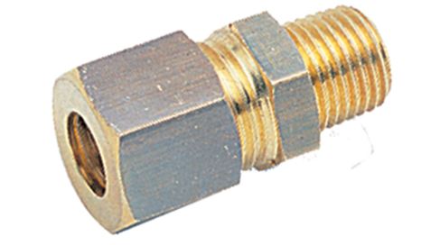 KNELKOPPELING RECHT 6MM X 1/4" BSP UIT. 