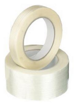 ROL a 50M FILAMENT TAPE 19mm TRANSP. PP/GLASVEZEL FG10