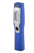Rechargeable LED Lamp 6+1 LEDs 350 / 80 lumens Magnetic + Angled (Blue)