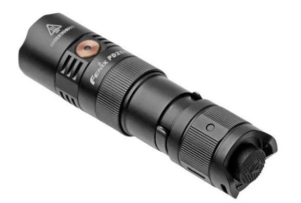 LED FLASHLIGHT PD25R 800 LUMEN RECHARGEABLE WITH USB-C CONNECTION