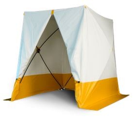 TENT 250-5S 250x250x200 5-SEC KUBUS INCL. DRAAGTAS (VLAMVERTRAGEND)