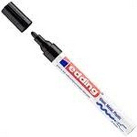MARKEERSTIFT EDDING LAKMARKER 750 ZWART (min.afname / verpakking =10st)
