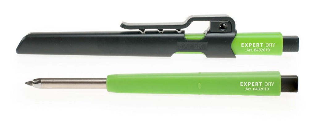 EXPERT DRY MARKER PENCIL BLACK + HOLDER INCL. 1 PENCIL CHARGE