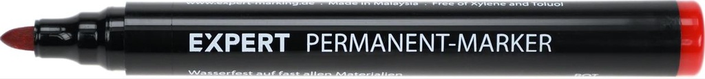 PERMANENT MARKEERSTIFT 1,5-3mm ROOD 