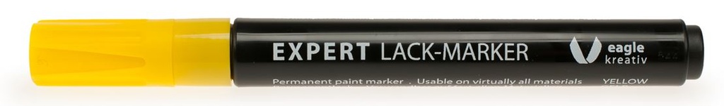 LAKMARKEERSTIFT RONDE PUNT 2-4mm GEEL 