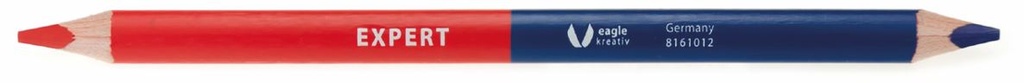 DUO JUMBO MARKEERPOTLOOD ROOD/BLAUW 