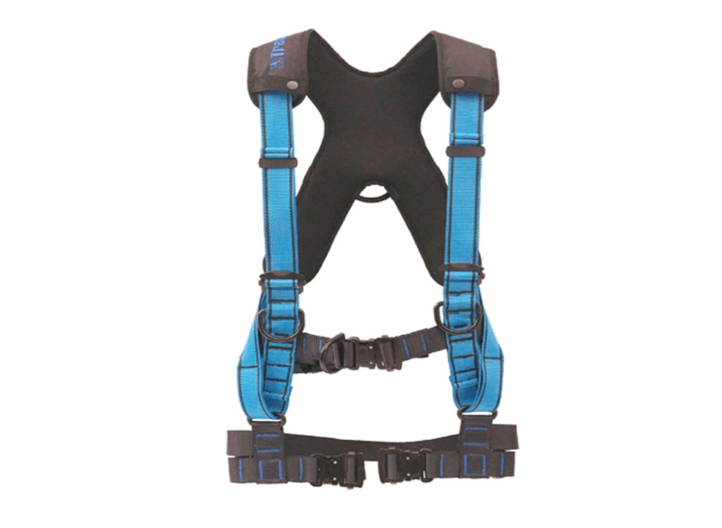 HARNESS HT56AE-XPAD WITH CLOSURES AND ELASTRIC ACCESSORIES SPECIAL SIZE: XXL