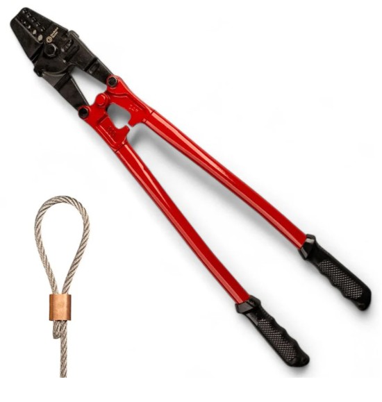 KABELPERSTANG ST010 T.B.V. ALU PERSKLEMMEN 2-5mm KABELKNIPPER